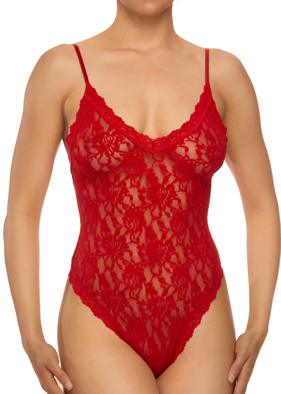 Hanky Panky Lace Thong Bodysuit Bergdorf Goodman
