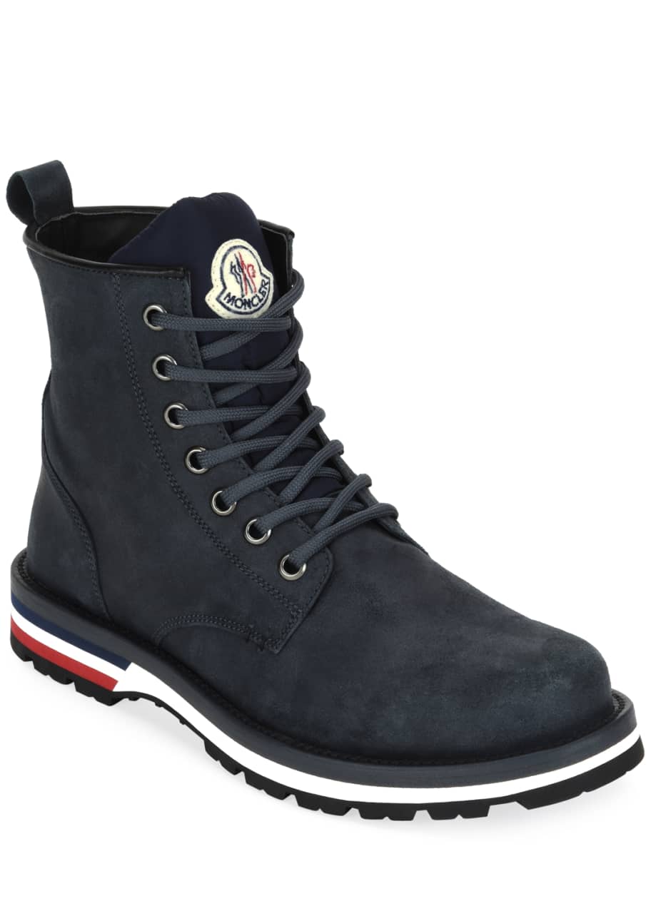 Moncler suede on sale boots
