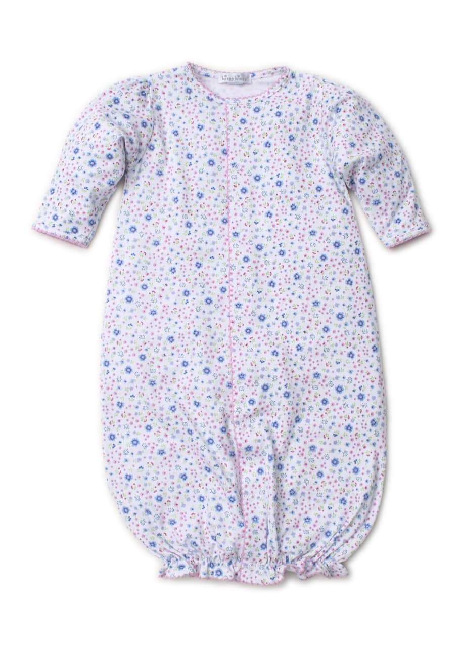 Kissy Kissy Garden Treasure Printed Convertible Sleep Gown, Size