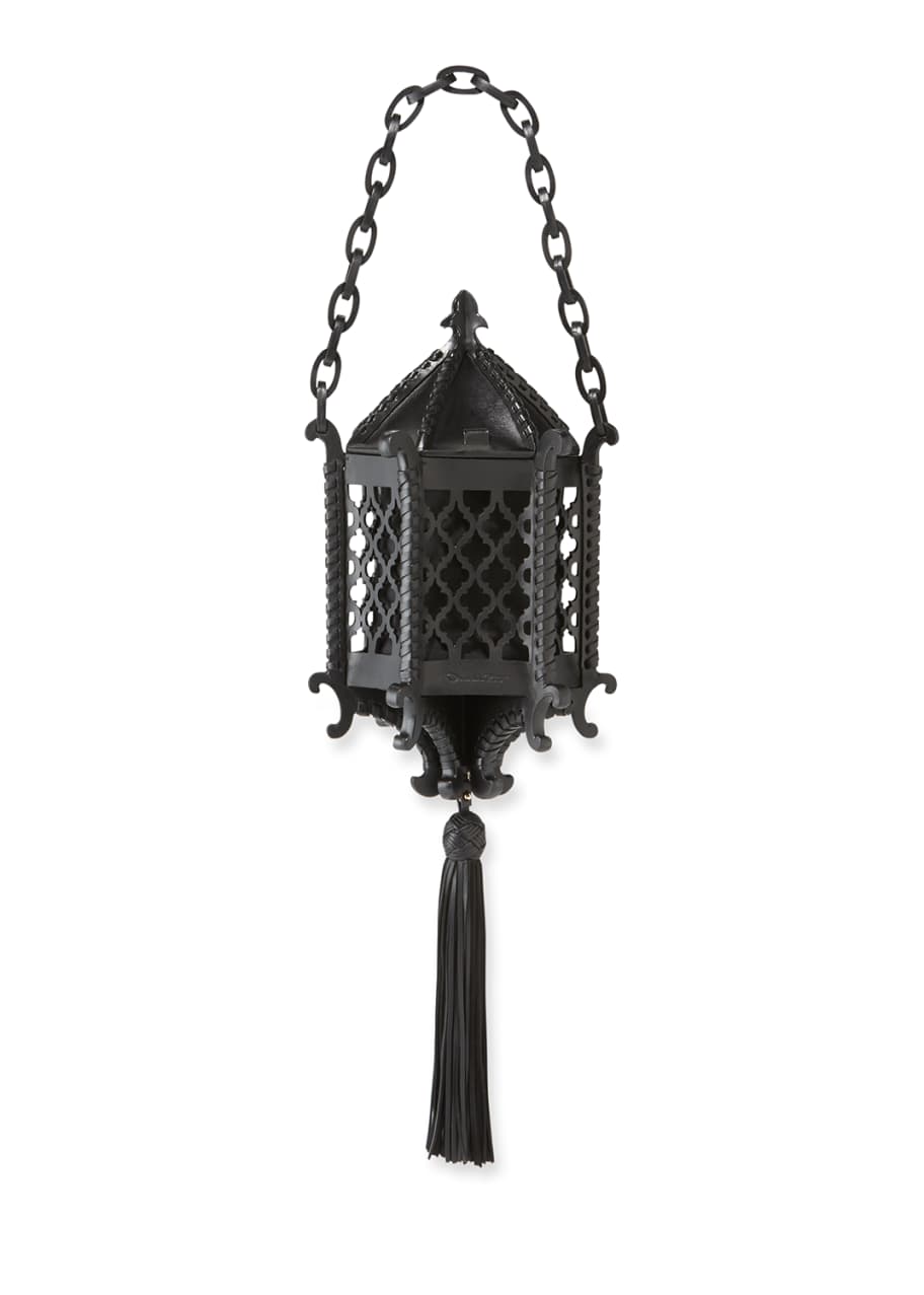 Oscar de la Renta Leather Lantern Bag - Bergdorf Goodman