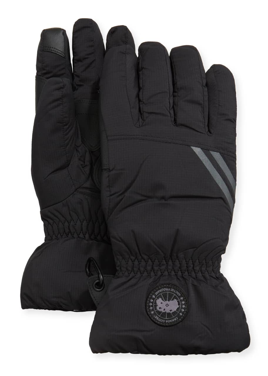 Canada Goose Men s Hybridge Down Filled Nylon Gloves Bergdorf