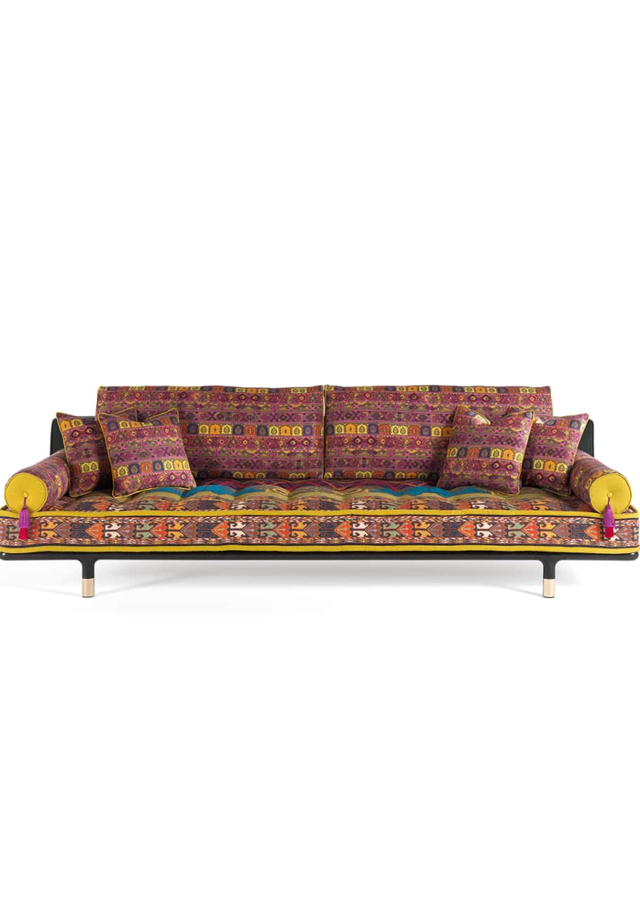 Etro Woodstock FourSeater Sofa Bergdorf Goodman