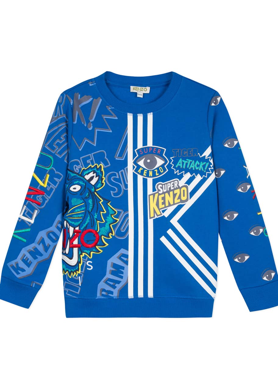 Kenzo multi outlet logo sweatshirt