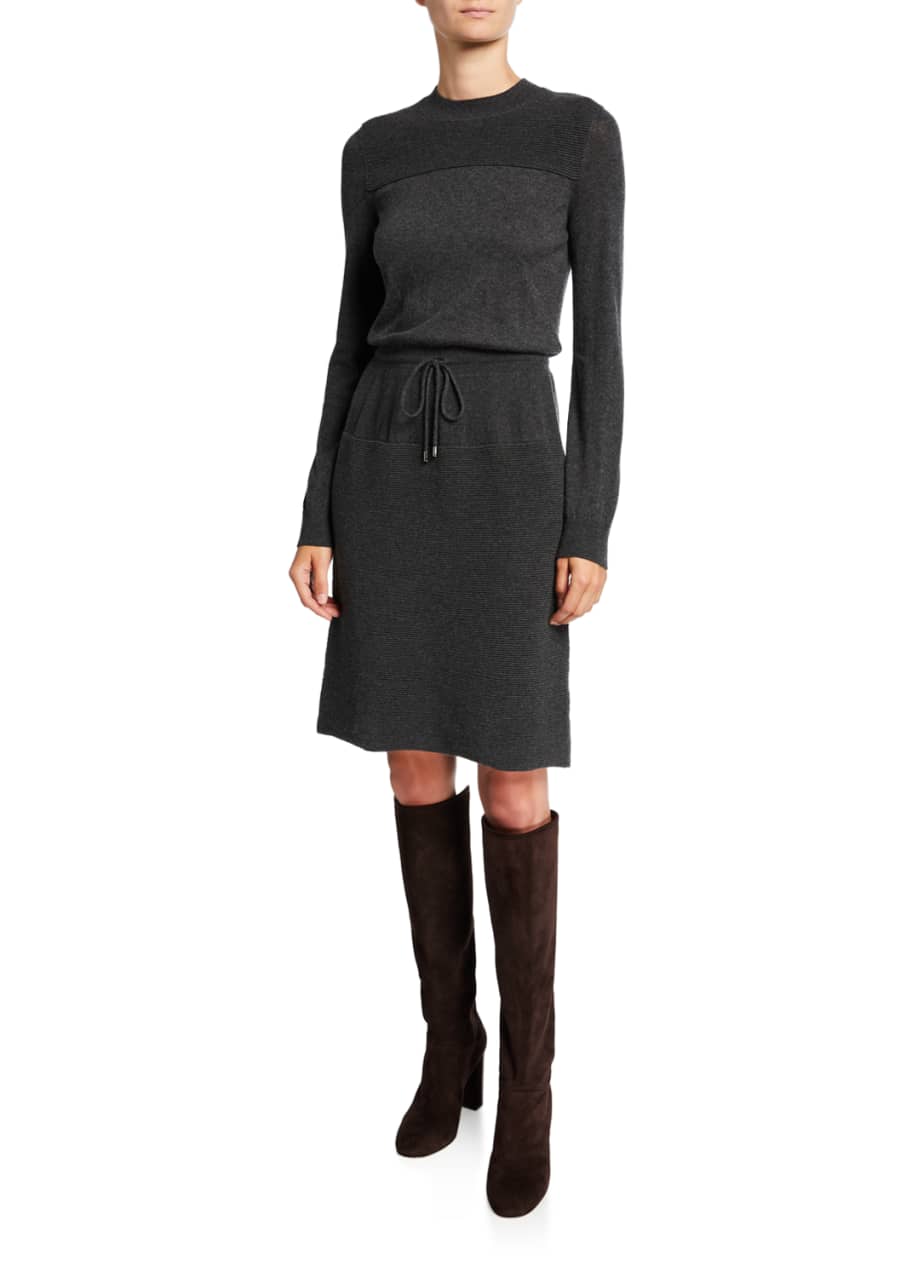 Loro Piana Kensington Cashmere Ribbed Dress Bergdorf Goodman