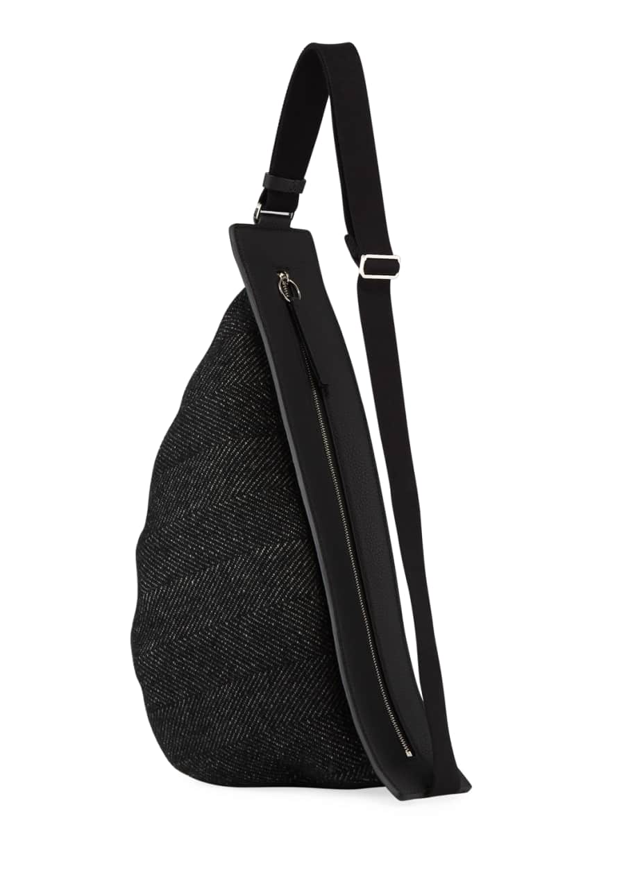 The Row Black Large Slouchy Banana Bag