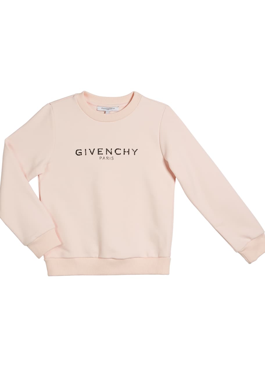 Givenchy Girl's Logo Sweatshirt, Size 4-10 - Bergdorf Goodman