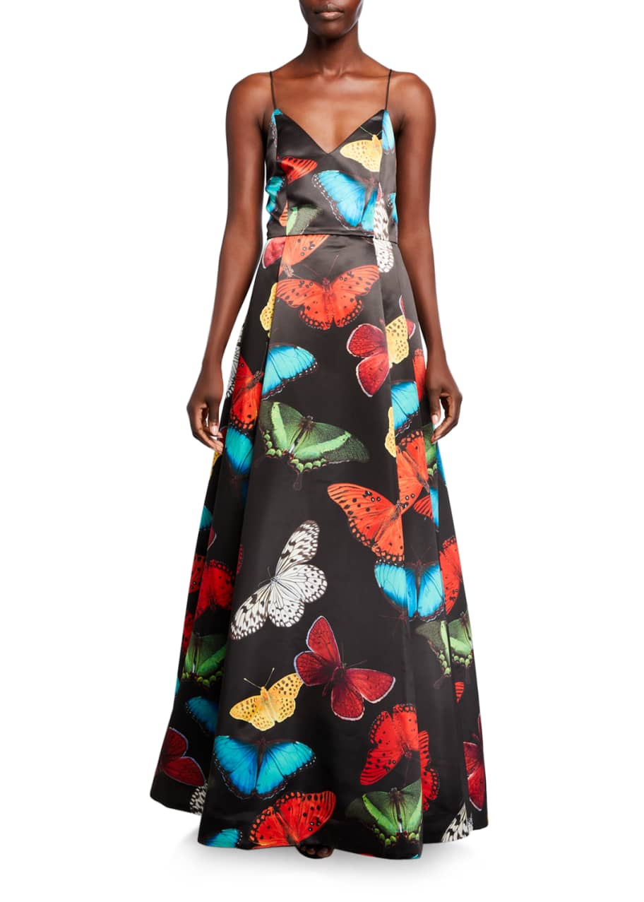 Alice olivia discount butterfly dress
