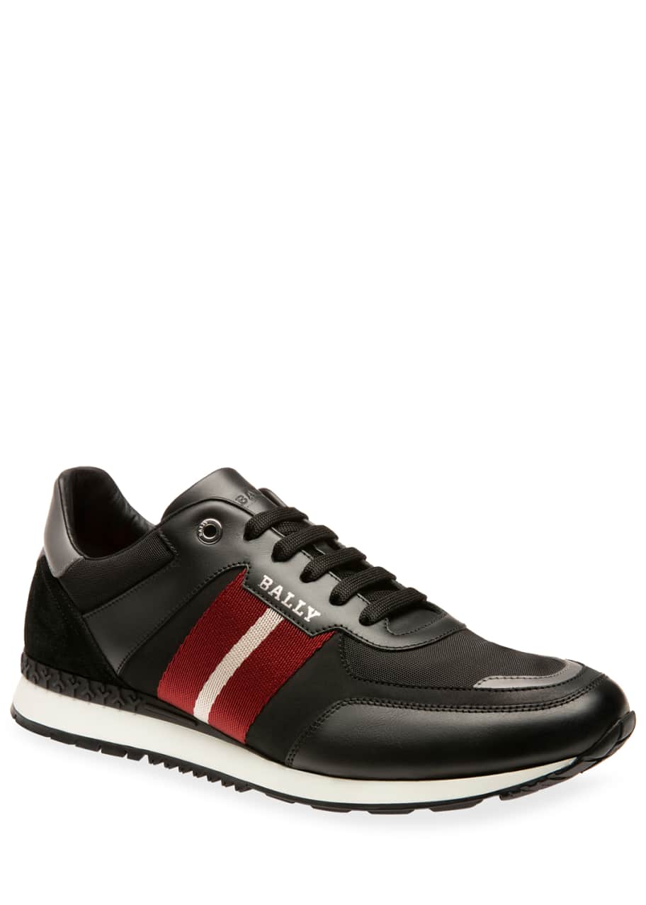 Bally Men's Aseo Trainspotting Leather Sneakers - Bergdorf Goodman
