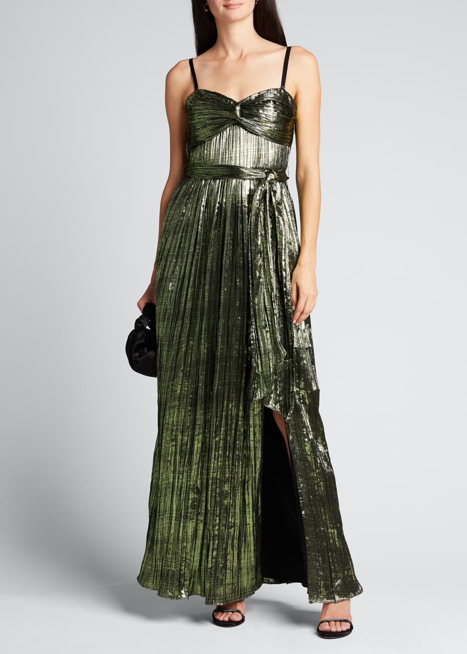 Jonathan simkhai metallic dress