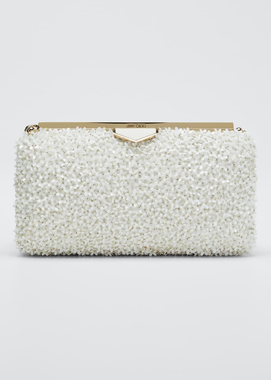 Ellipse Mini Floral Clutch Bag