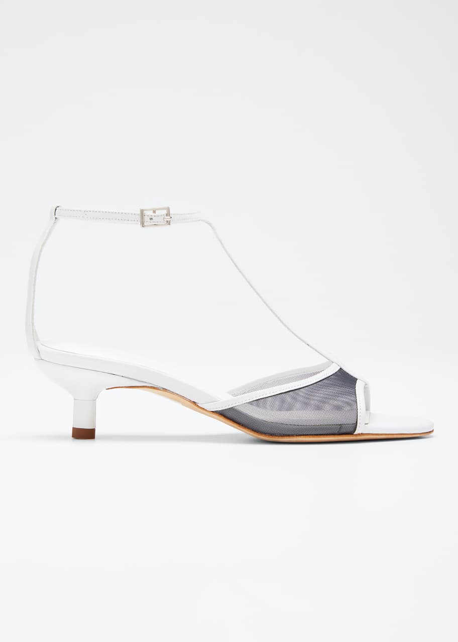 Image 1 of 1: Baby Mesh T-Strap Sandals