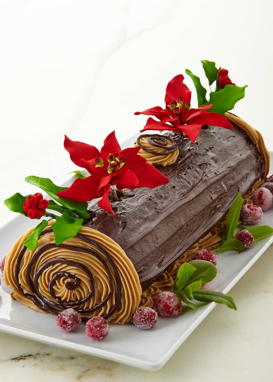 Tootie Pie Company Buche de Noel Yule Log Cake, For 12-24 People