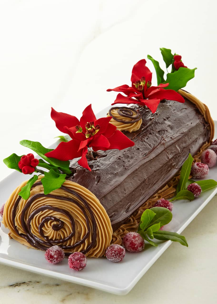 Tootie Pie Company Buche de Noel Yule Log Cake, For 12-24 People ...