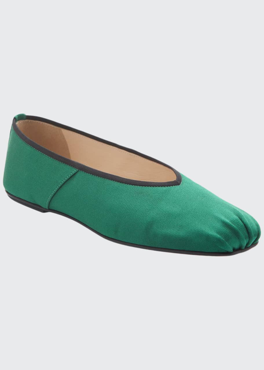 the row elastic ballet flats