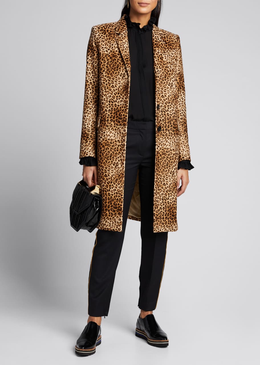 Nili lotan leopard coat cheap