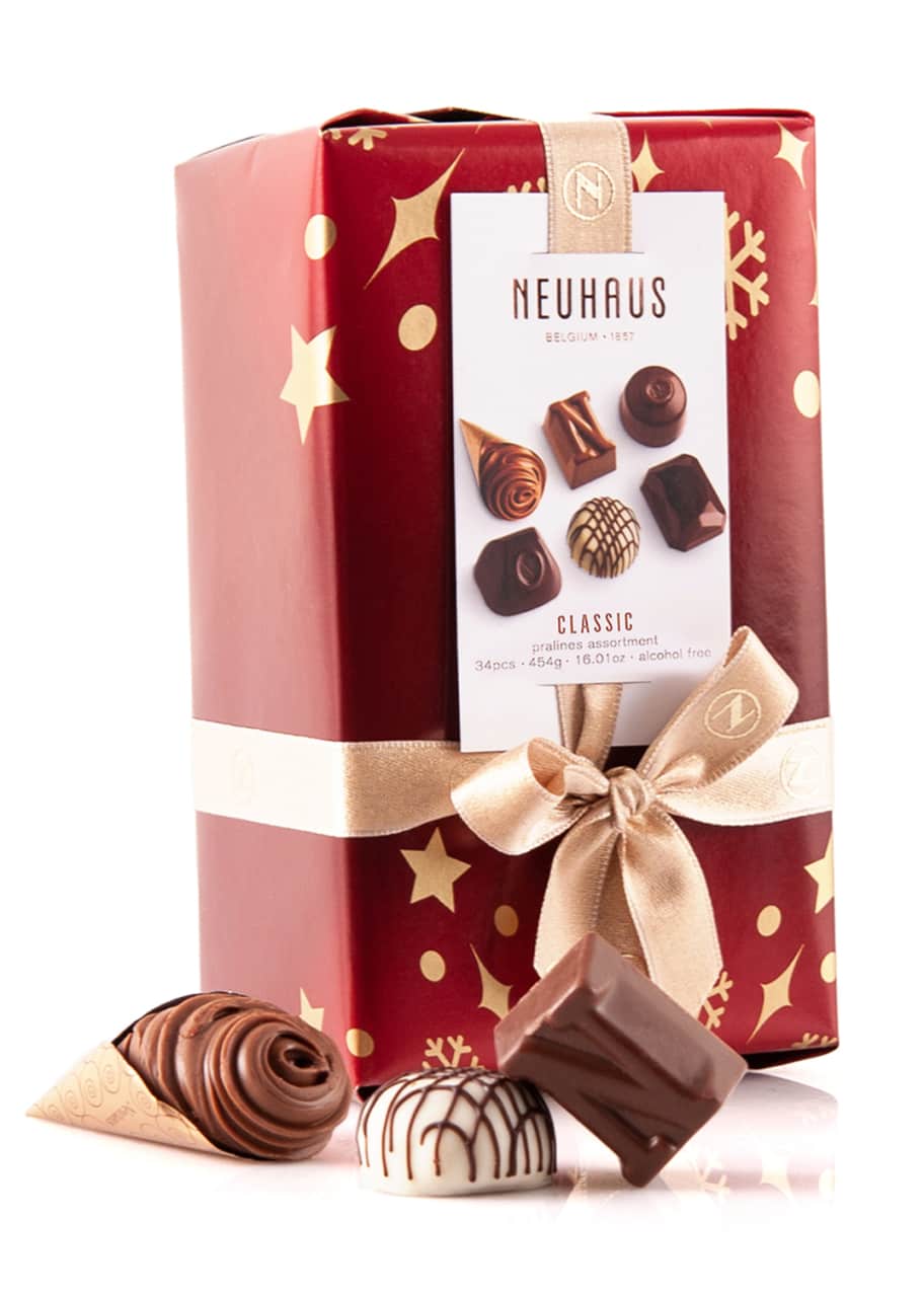 Neuhaus Chocolate 34Piece Pralines Assortment Box Bergdorf Goodman