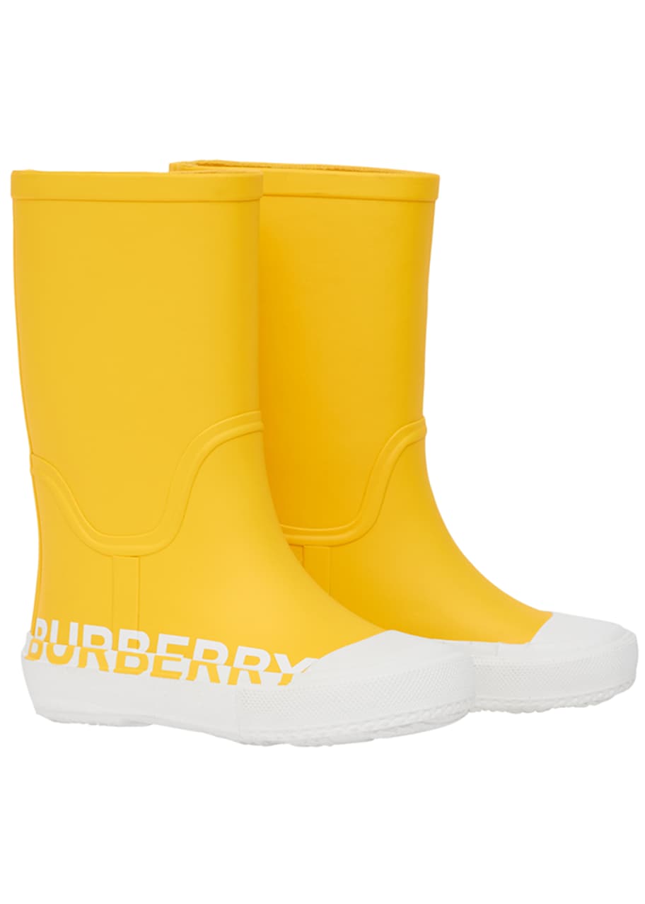 burberry baby rain boots