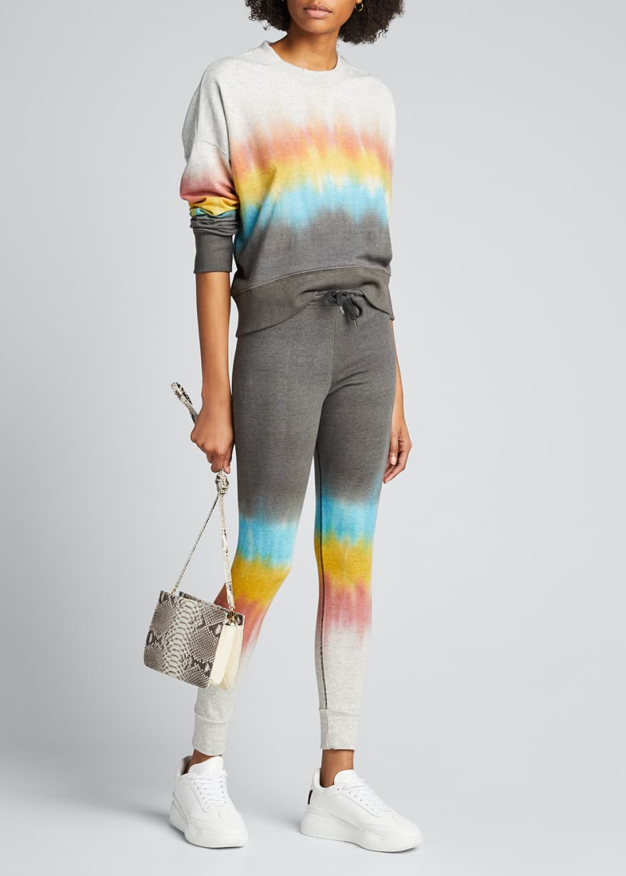 Sundry gradient tie dye pullover Clearance