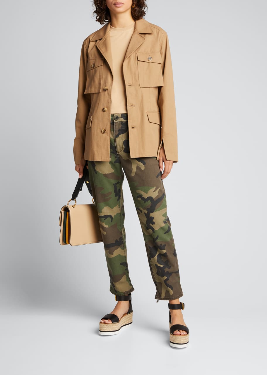 Trave Dakota Relaxed Camo Print Trousers Bergdorf Goodman
