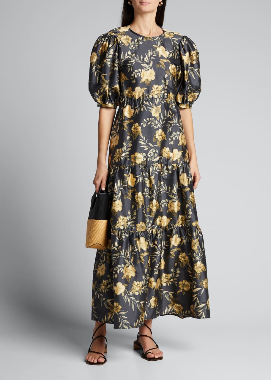 sir the label alma cut out dress