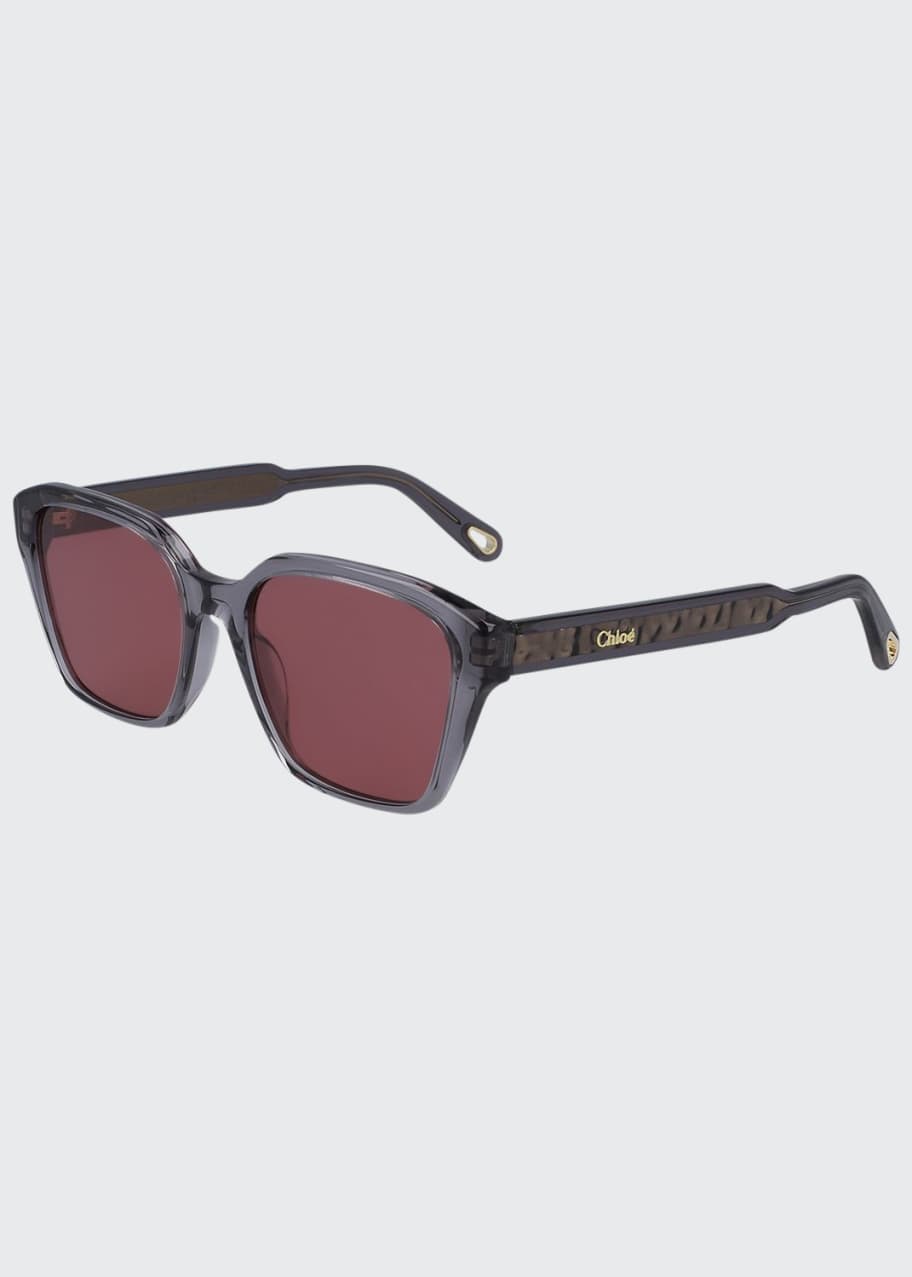Chloe willow deals square sunglasses