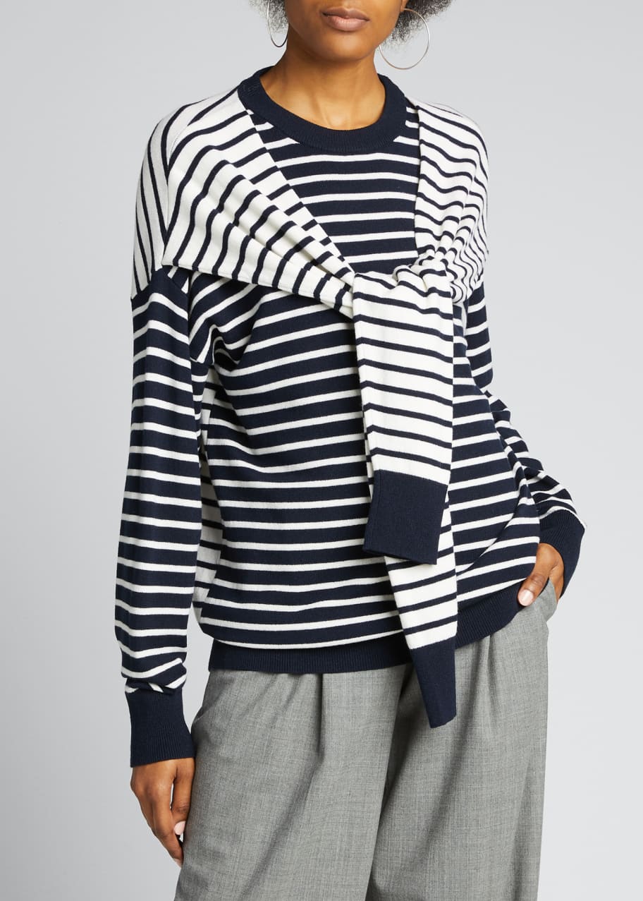 Michael kors striped sweater new arrivals