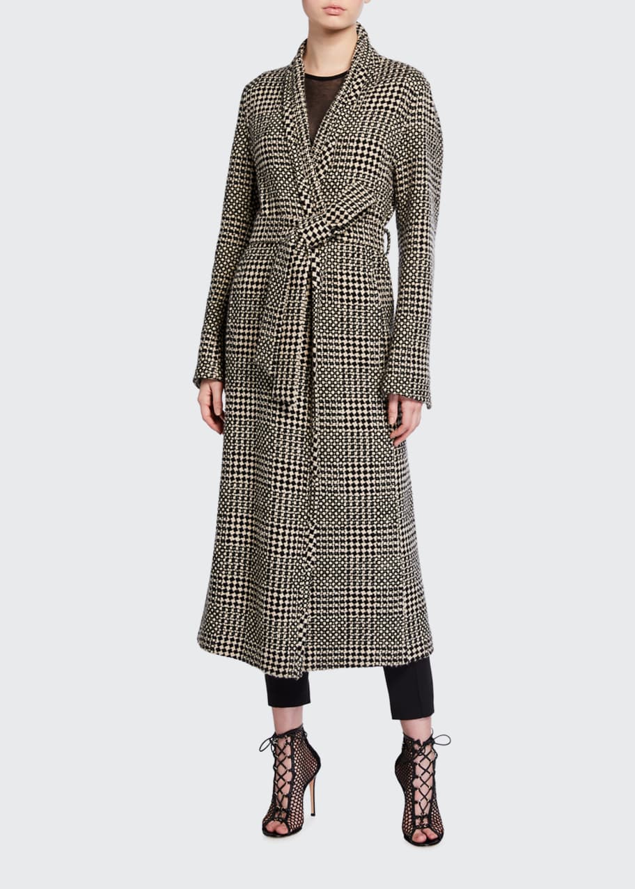 Akris CashmereWool AnkleLength Coat Bergdorf Goodman