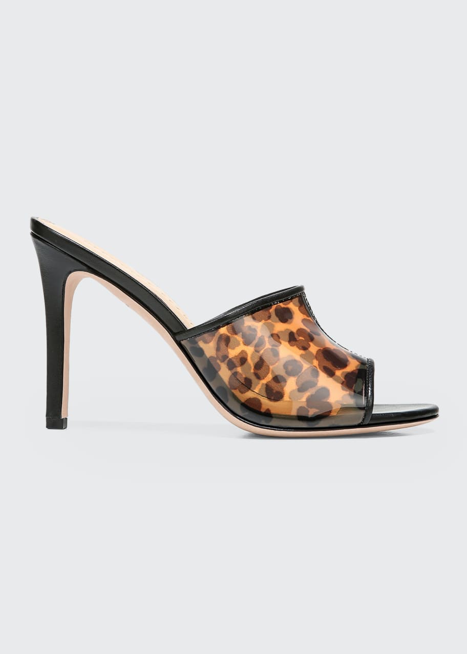 Veronica beard leopard mules cheap