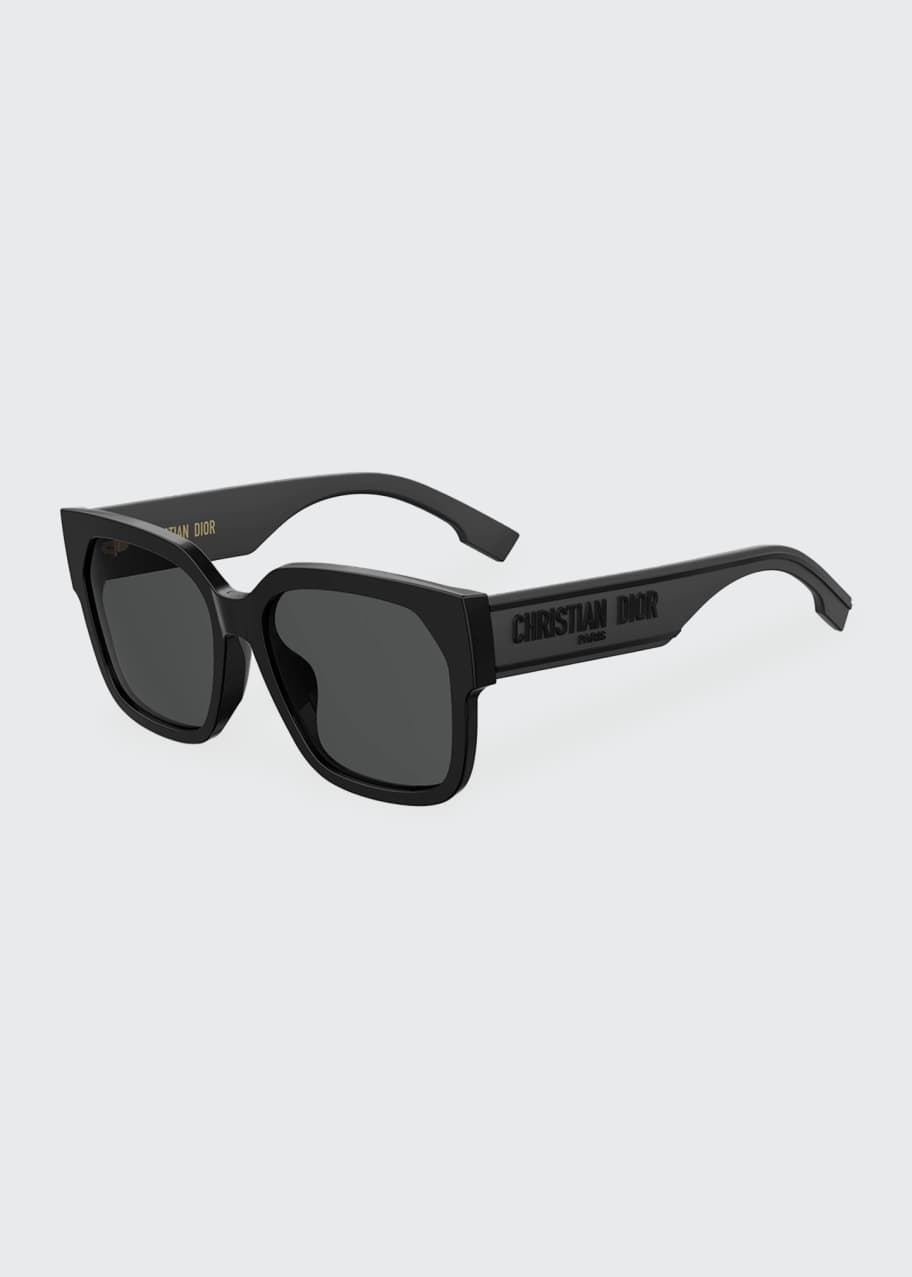 DiorID1 Square Acetate Sunglasses w/ Tonal Logo Arms luxury wishlist