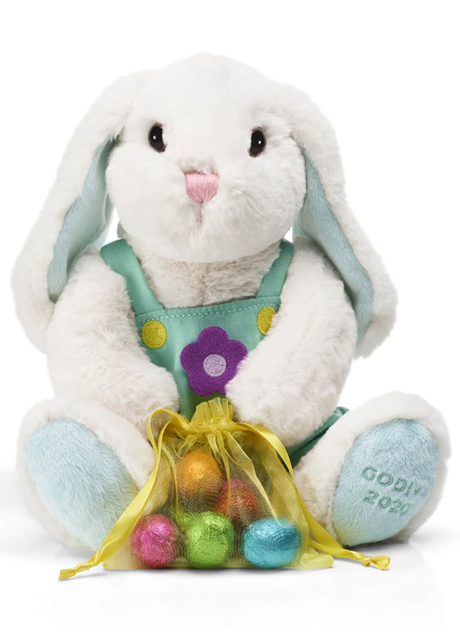 godiva plush easter bunny