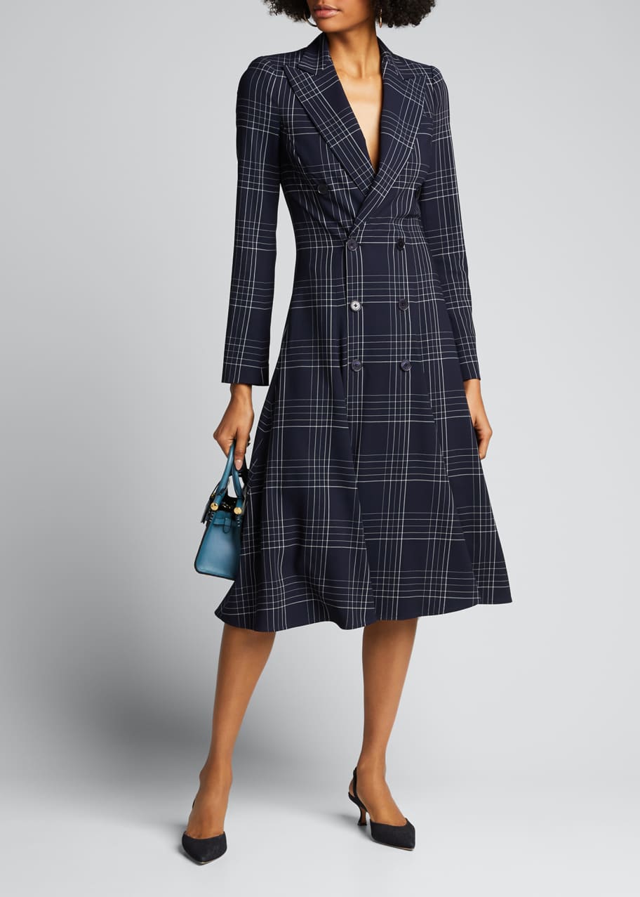 Ralph Lauren Collection Zoie Plaid Wool Coat Dress Bergdorf Goodman For further information, please see our privacy notice. ralph lauren