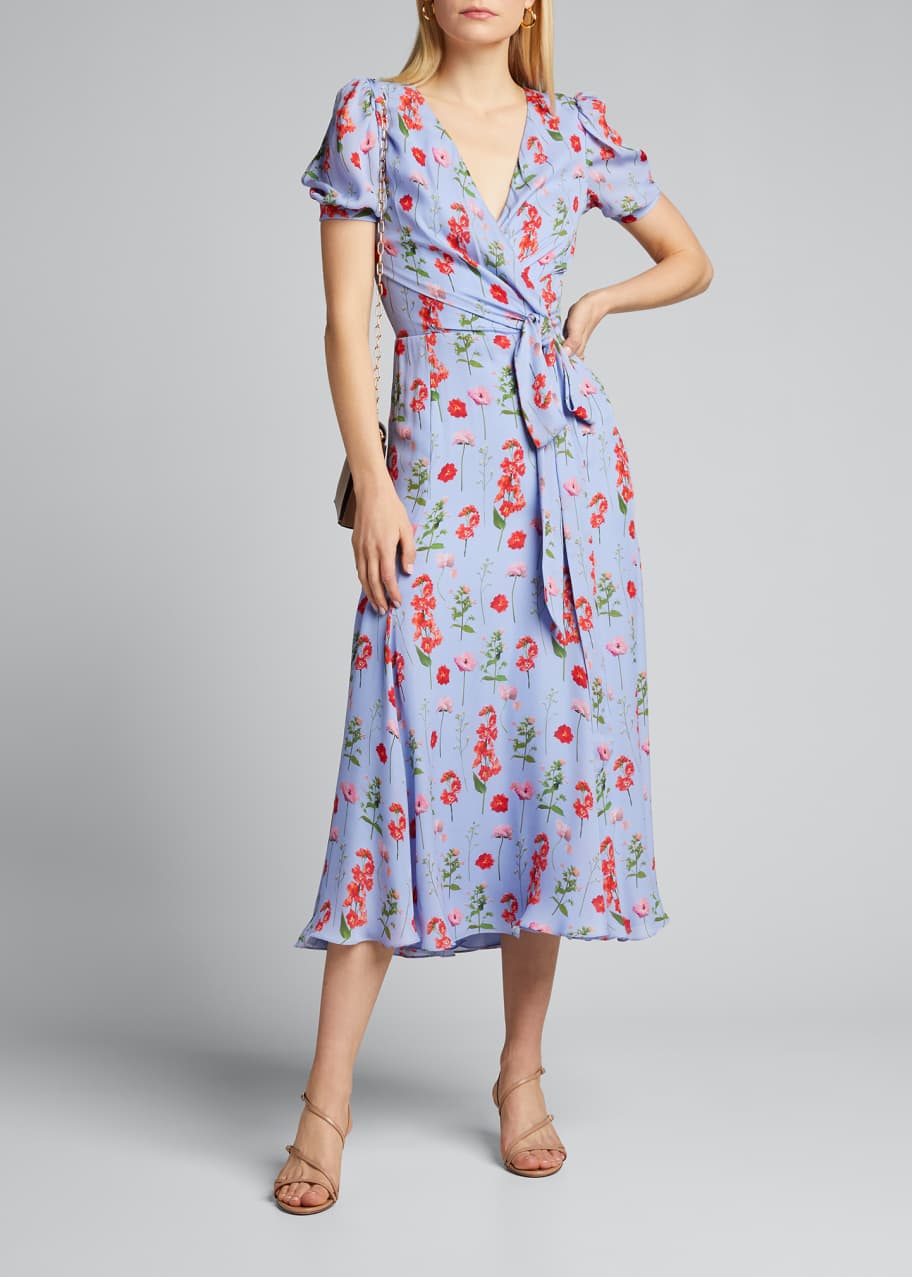 Carolina herrera wrap dress Clearance
