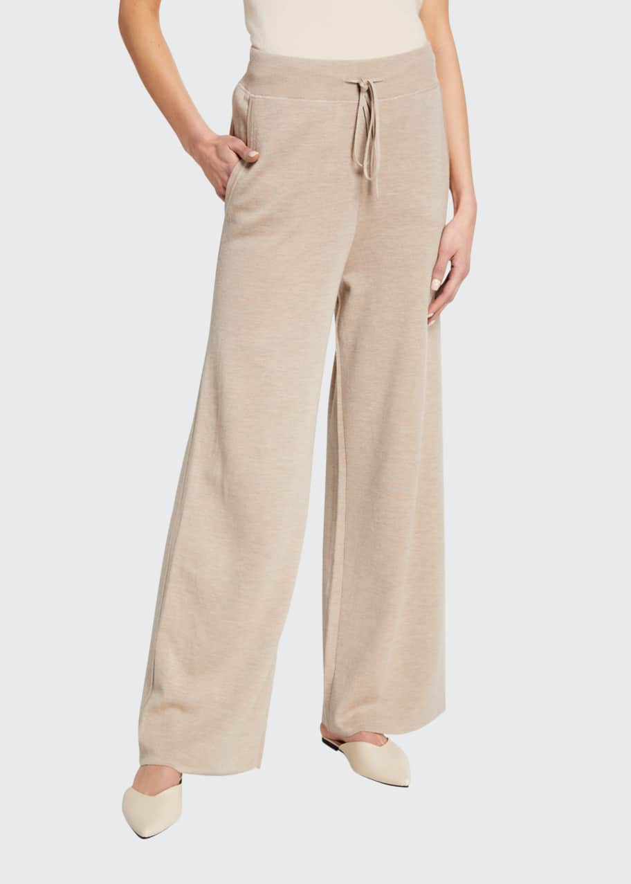 Max Mara Kenya Wool Knit Pants Bergdorf Goodman