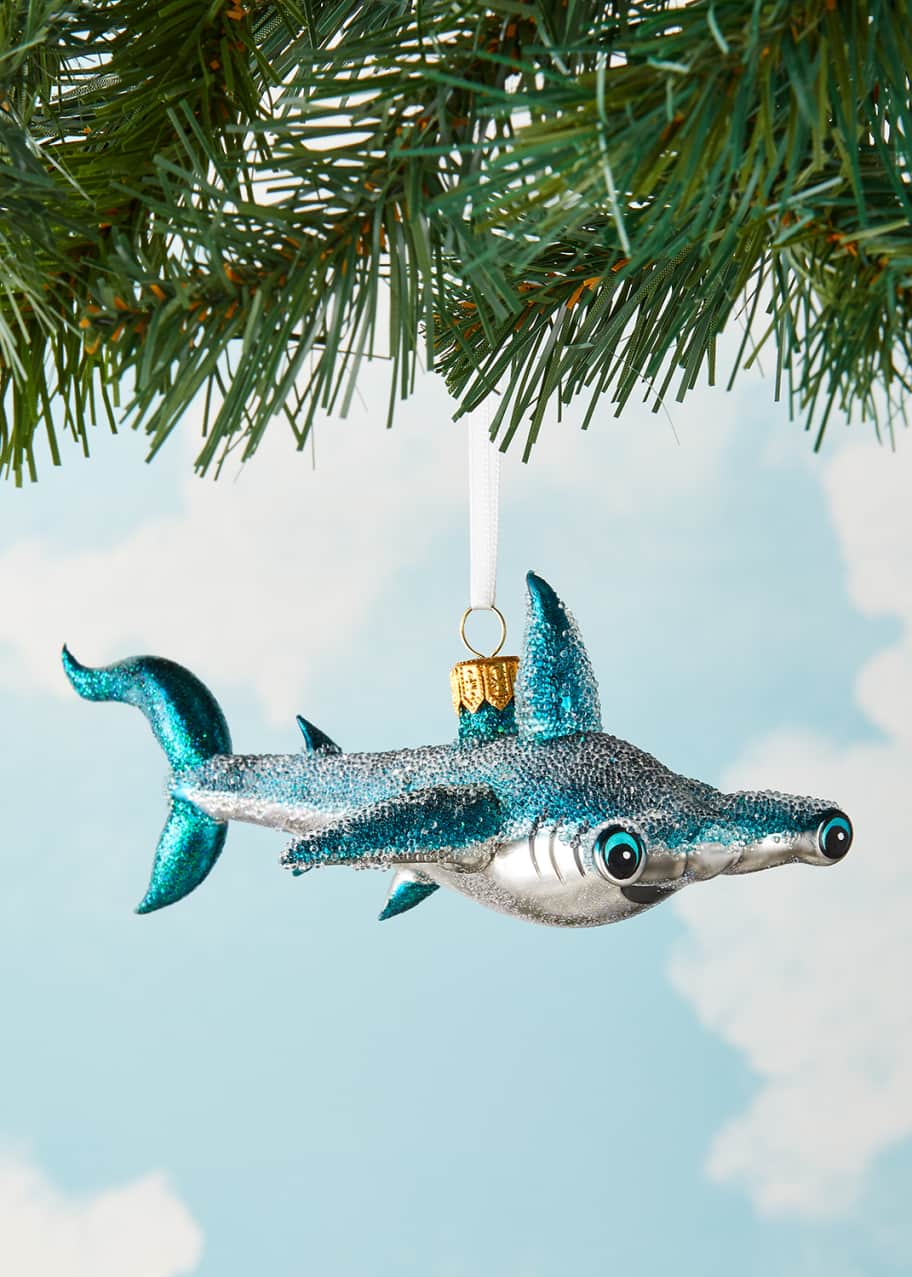 Exclusive Shark Christmas Ornament Bergdorf Goodman