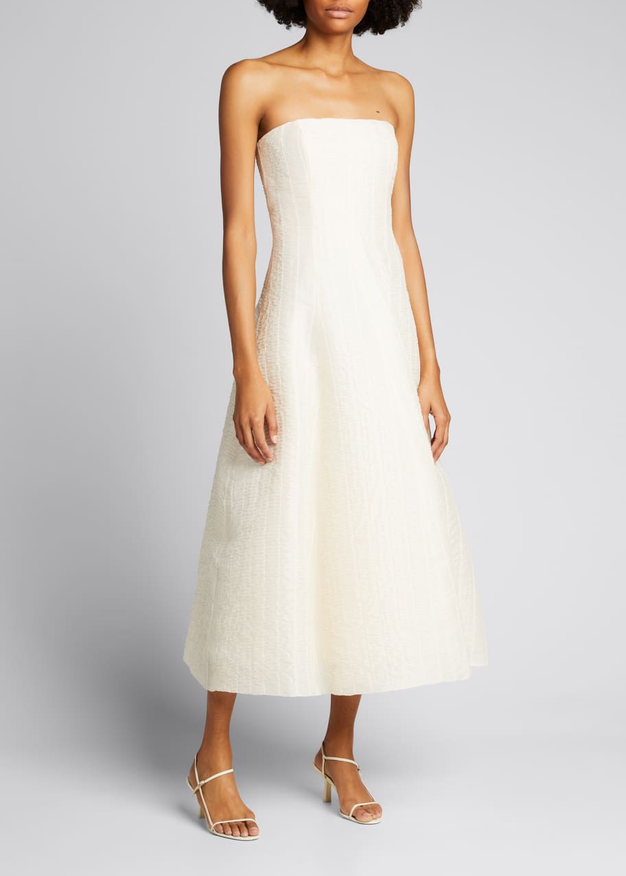 Ralph lauren strapless dress clearance