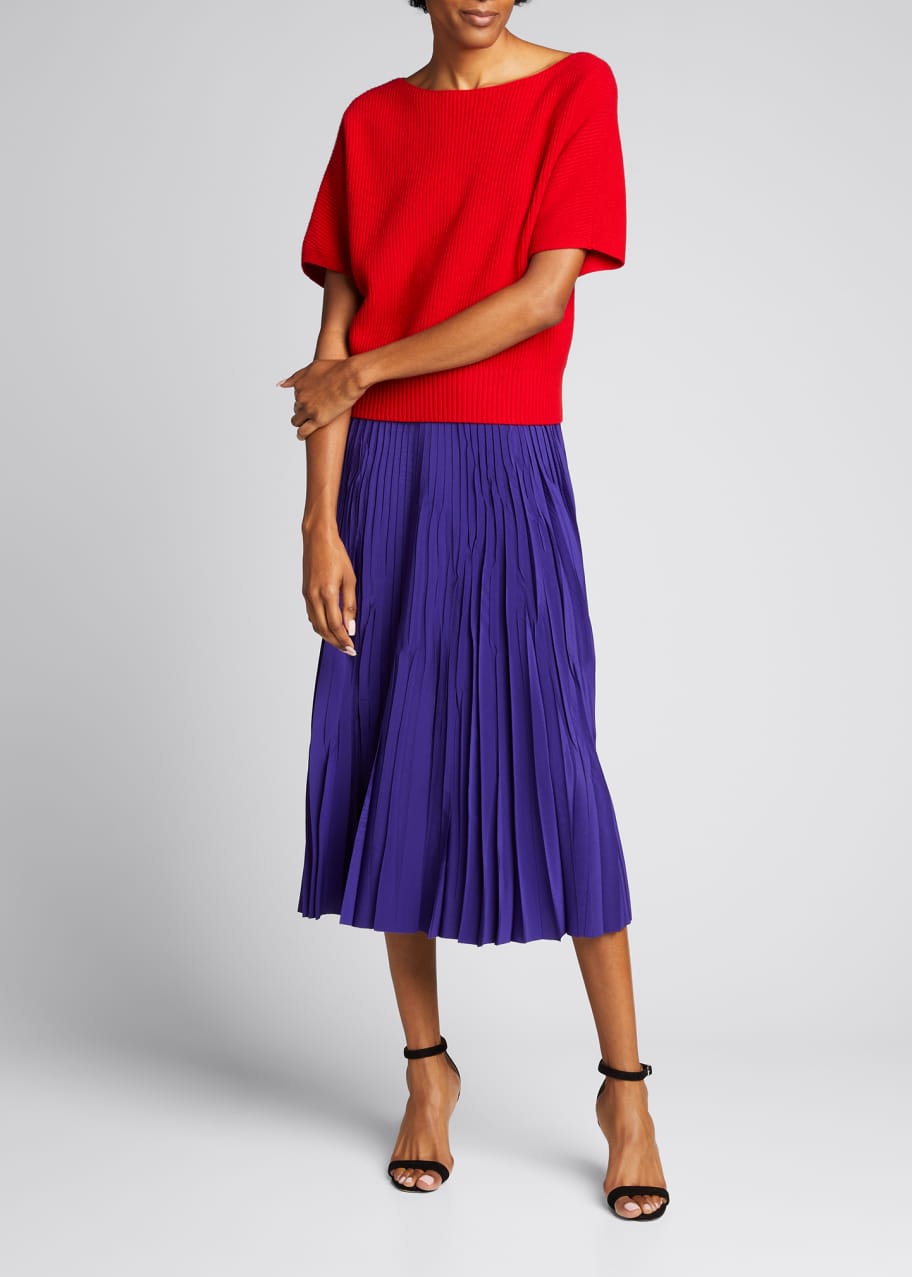 akris punto tulle skirt