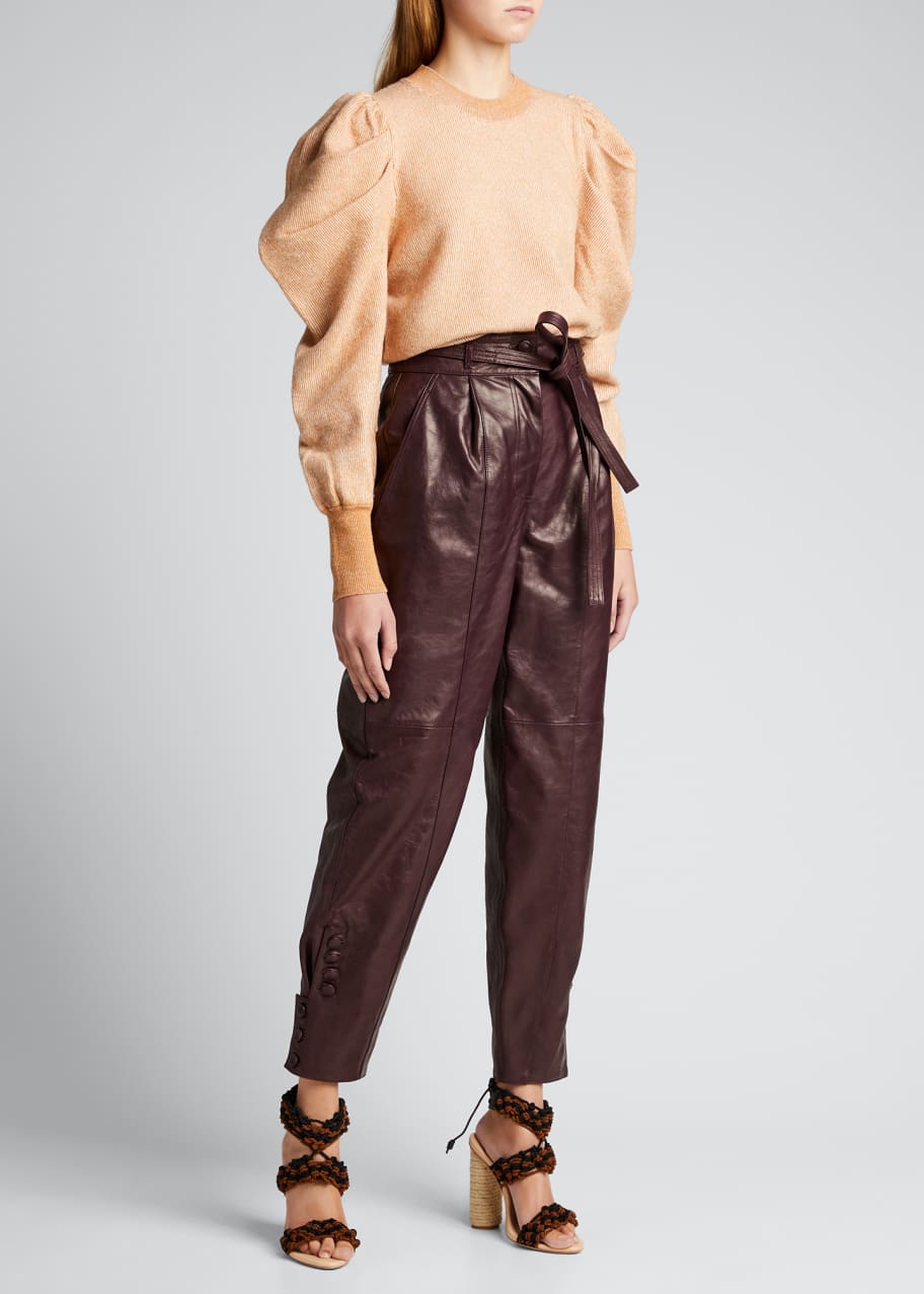 Ulla Johnson Navona Leather Pants