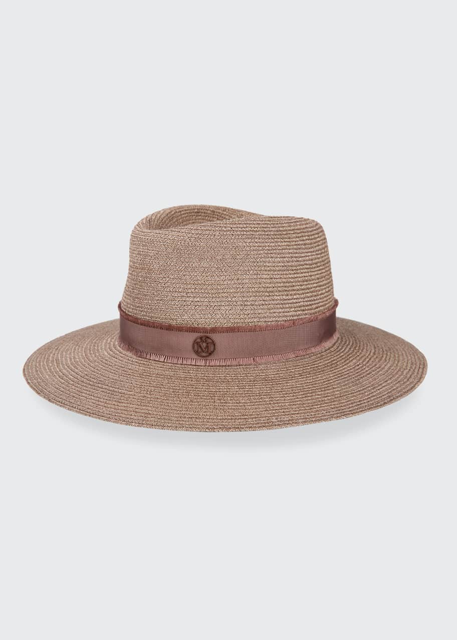 Maison Michel Charles Wide Brim Straw Hat Bergdorf Goodman