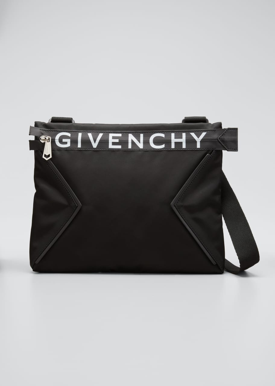 Givenchy Men's Spectre Flat Crossbody Bag Bergdorf Goodman