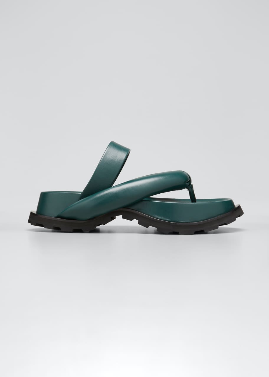 jil sander thong sandals