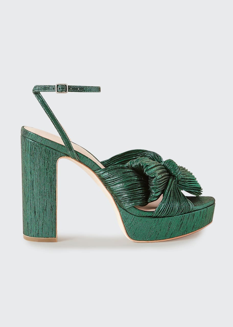multicolor platform shoes