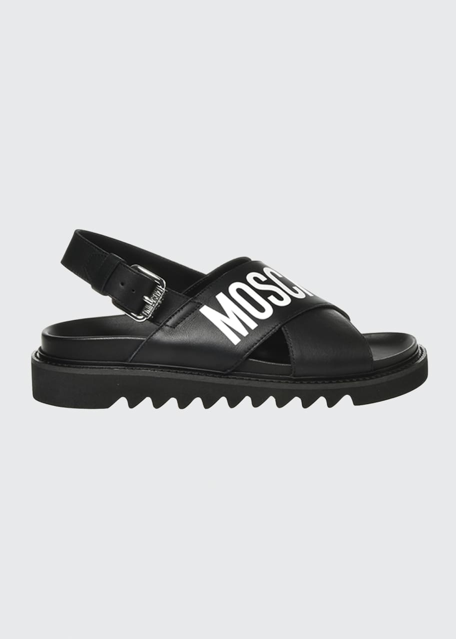 moschino sandals mens
