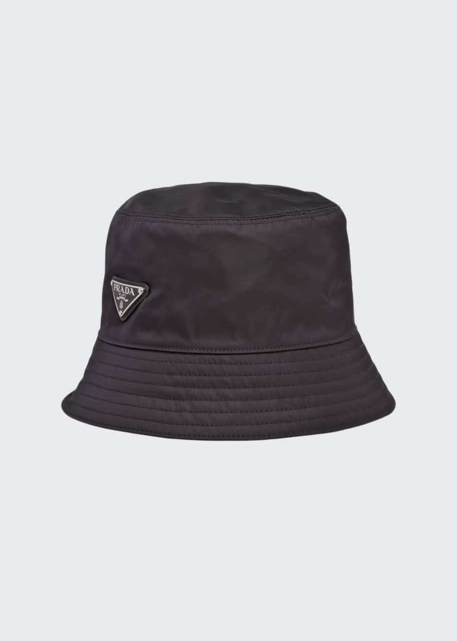 Prada Men's Nylon Bucket Hat Bergdorf Goodman