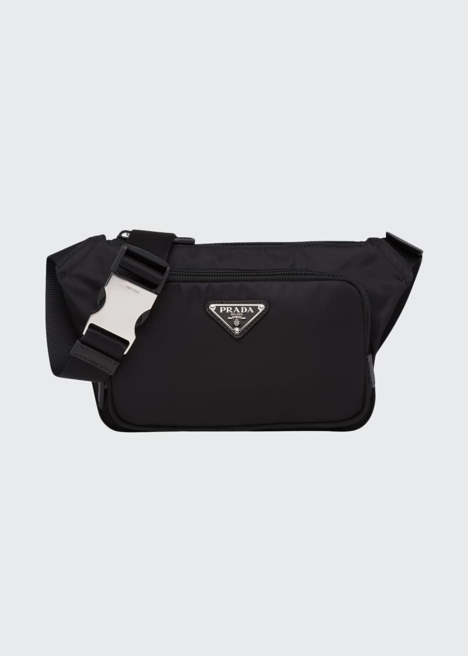 Prada Men's ReNylon Crossbody Bag Bergdorf Goodman