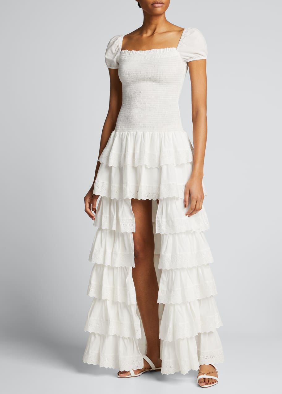 fitted lace wedding dress Petal and Pup Women's Keegan Maxi Dress