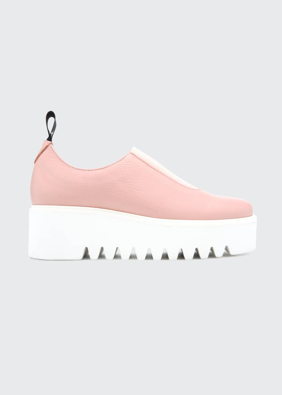 jslides noel laceless platform sneaker
