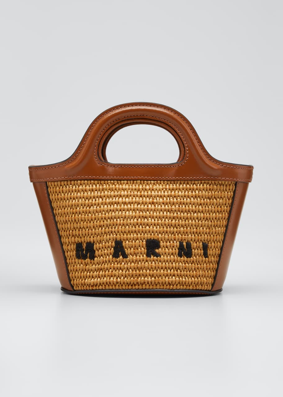 Marni Tropicalia Micro Raffia Tote Bag - Bergdorf Goodman