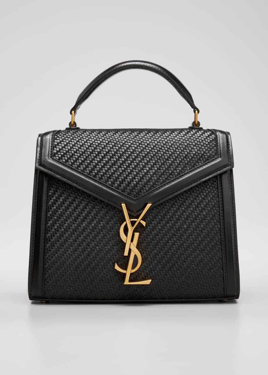 saint laurent cassandra mini top handle bag