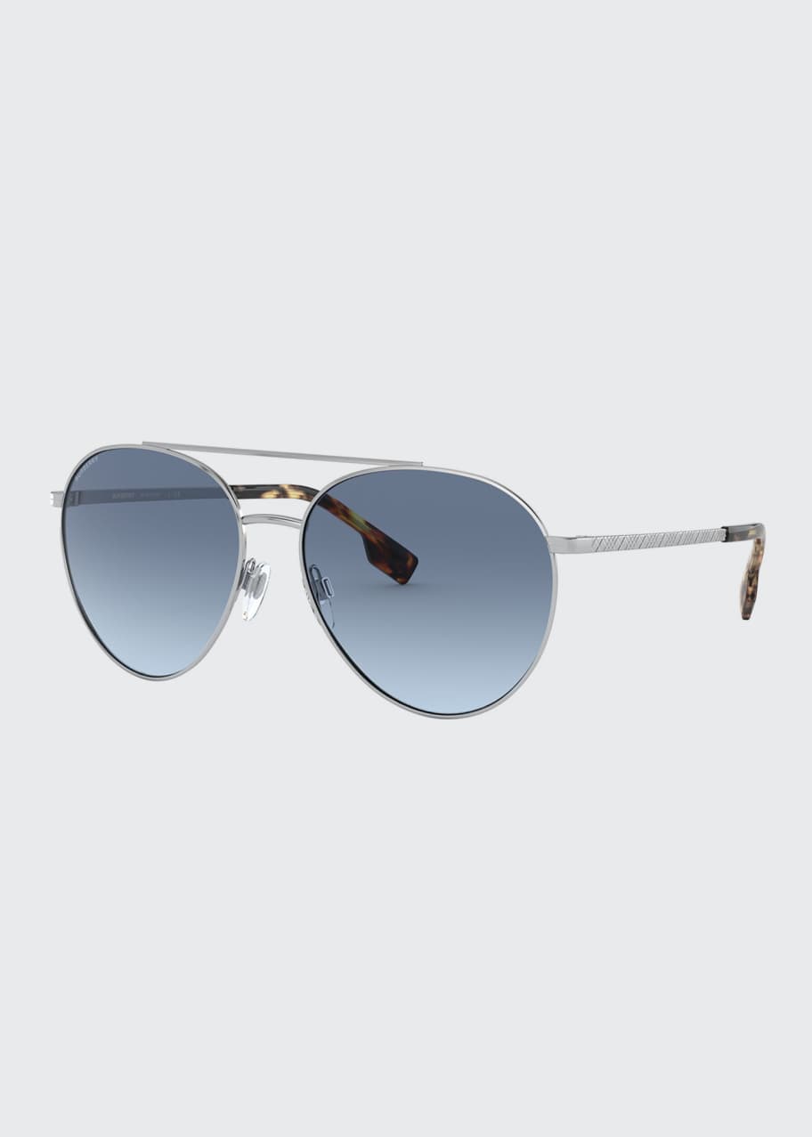 Burberry Metal Aviator Sunglasses Bergdorf Goodman 