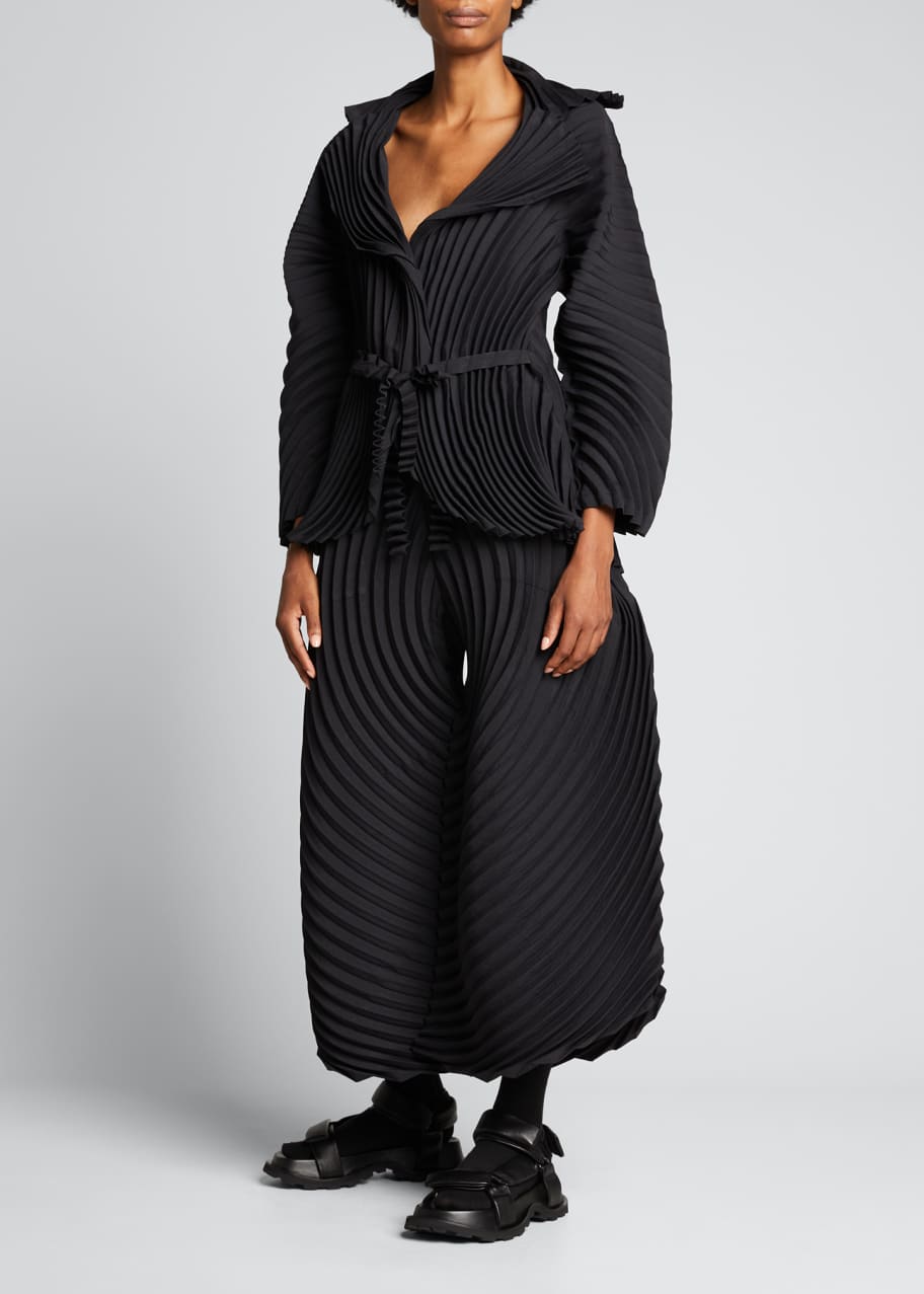 Issey Miyake Wrapped Pleats Trousers